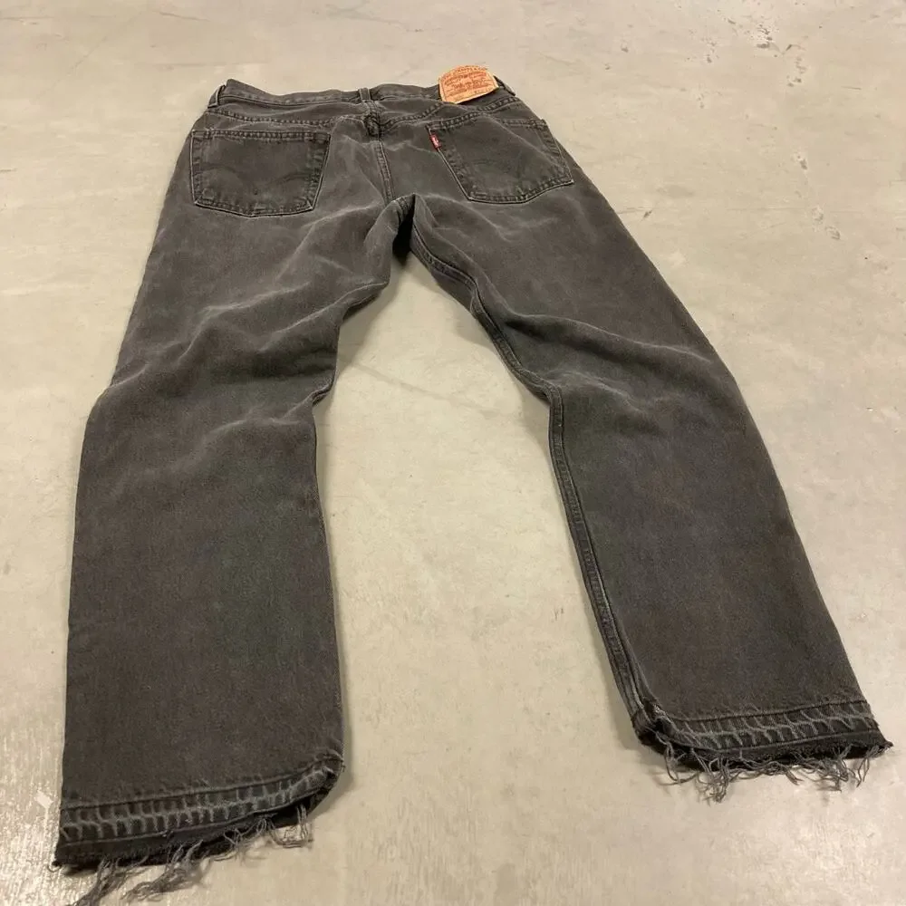 Y2K faded black Levi’s 505 Jeans 33x30